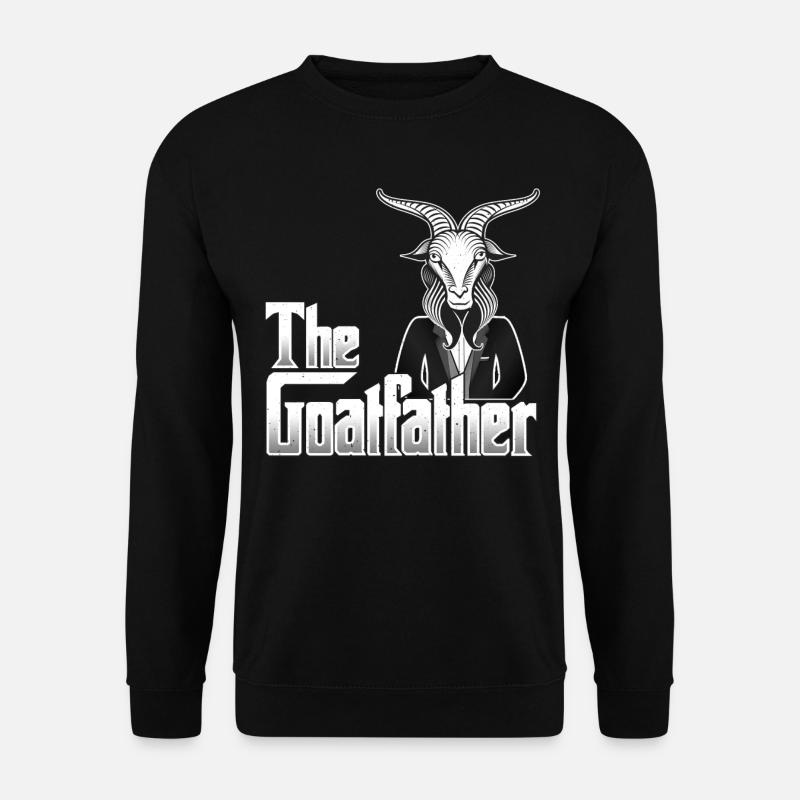 Goats - The Goatfather - Unisex Sweatshirt - black