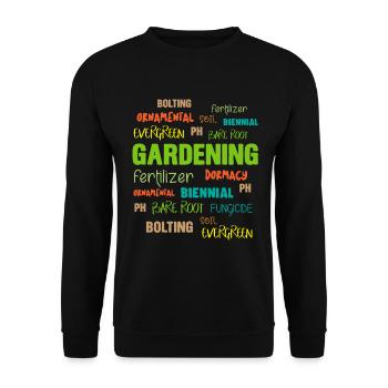 Jardinage Plantation Jardinage Jardinier cadeau - Sweat-shirt Unisexe - noir - Devant - Alina (178cm) & Michal (187cm)