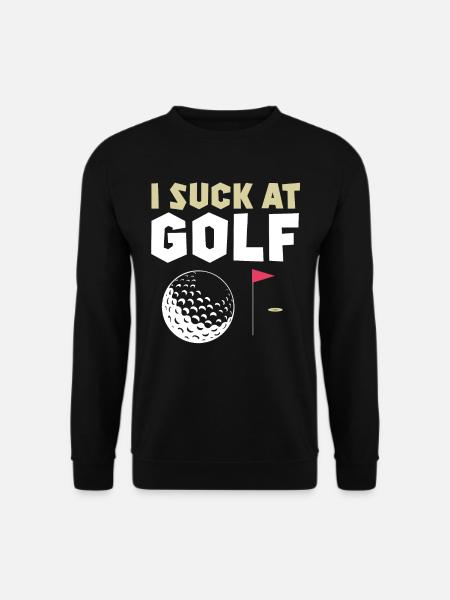 I Suck At Golf - Unisex Sweatshirt - black