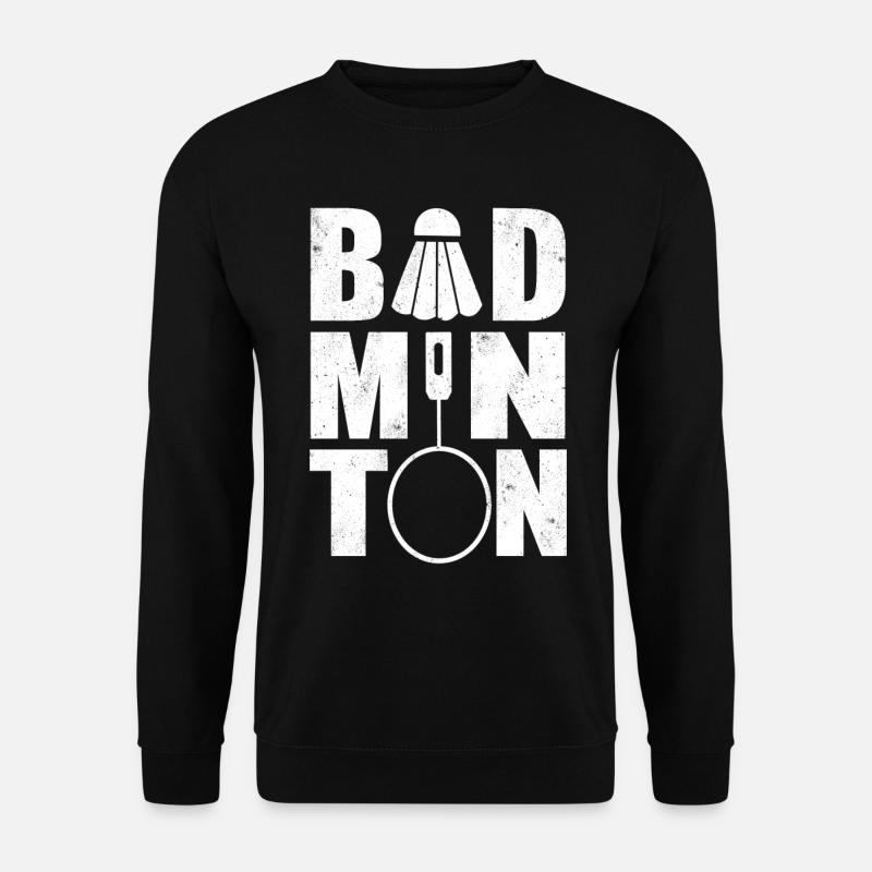 badminton - Unisex Sweatshirt - black