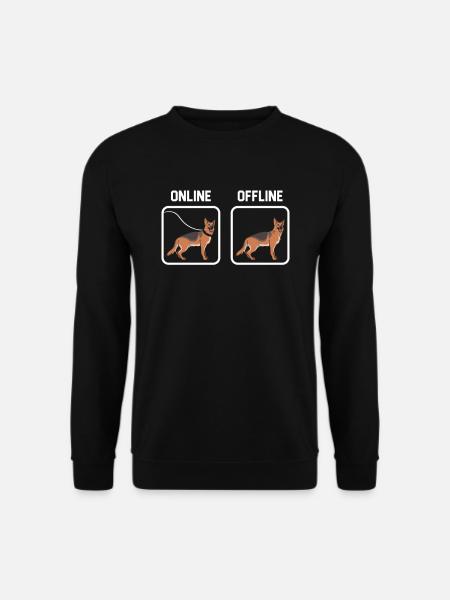 Deutscher Schäferhund - Unisex Pullover - Schwarz