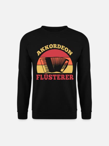 Akkordeon Flüsterer - Unisex Pullover - Schwarz