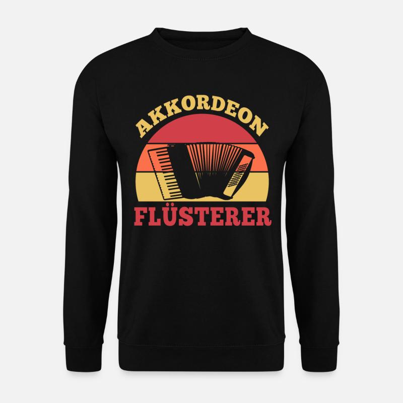 Akkordeon Flüsterer - Unisex Pullover - Schwarz