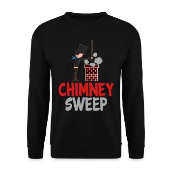 Ramoneur - Ramoneur - Sweat-shirt Unisexe - noir - Devant - Alina (178cm) & Michal (187cm)