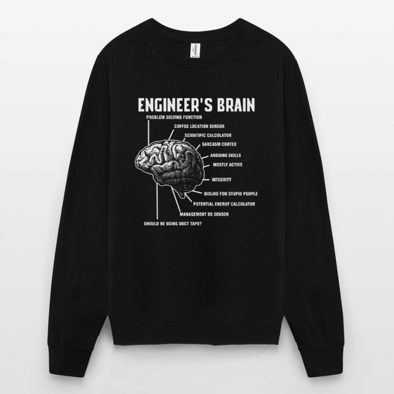Engineers Brain Engineering Engineer Gift Unisex Sweatshirt