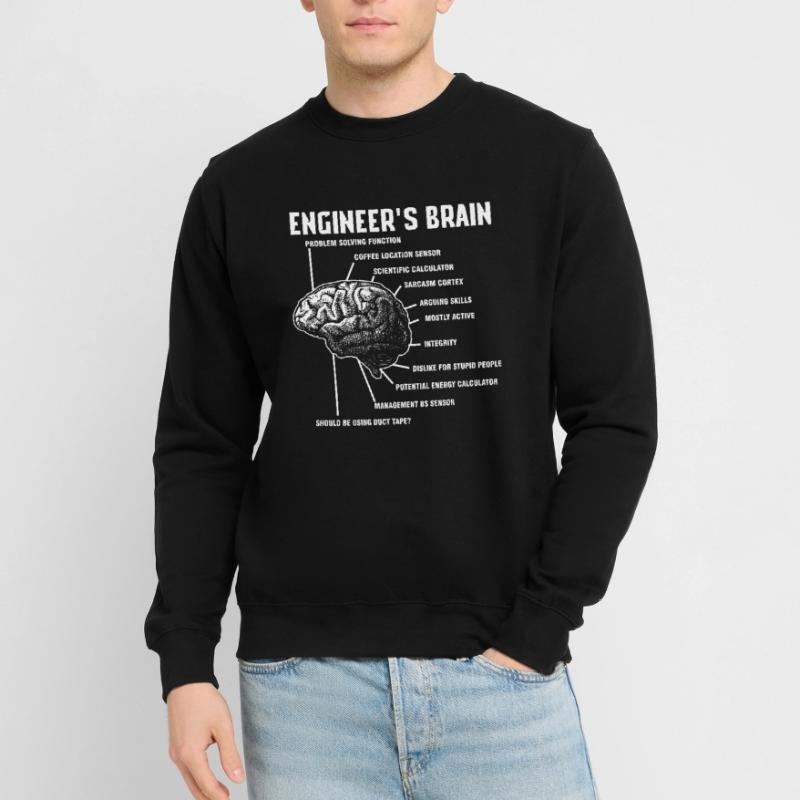 Engineers Brain Engineering Engineer Gift Unisex Sweatshirt