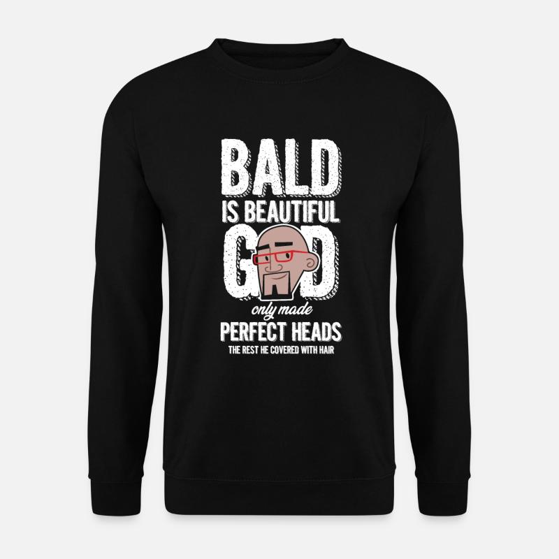 Chauve est belle - Sweat-shirt Unisexe - noir