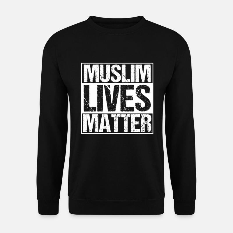 Muslim Allah Islam Moschee Hadj Islamische Reigion - Unisex Pullover - Schwarz
