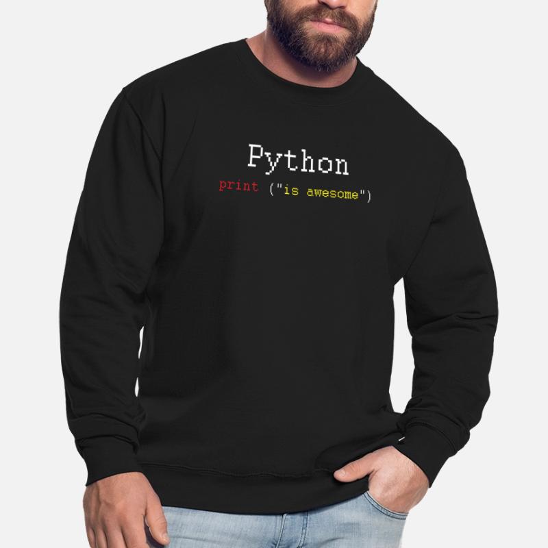 Python HTML Sprachcodierer Codierungsprogrammierer Geschenk Unisex Pullover