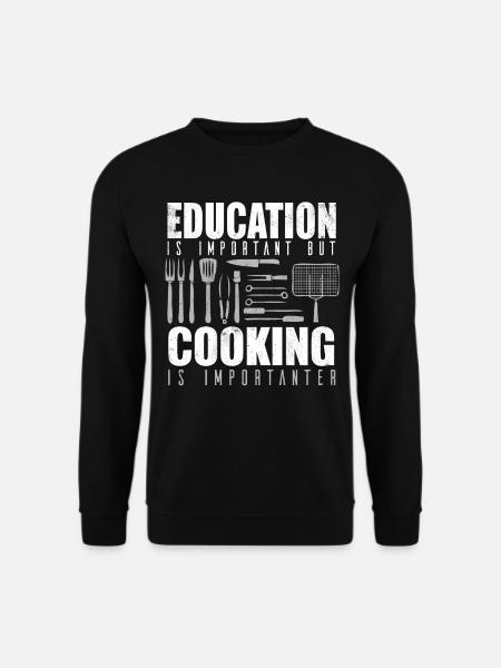 Cuisinier cuisinier cuisinier chef cuisinier - Sweat-shirt Unisexe - noir