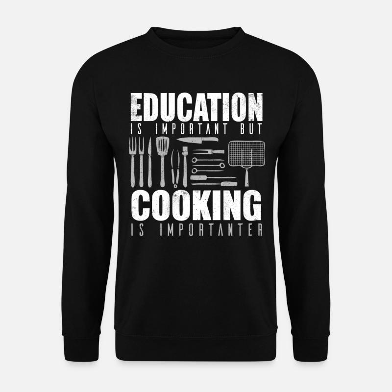 Cuisinier cuisinier cuisinier chef cuisinier - Sweat-shirt Unisexe - noir