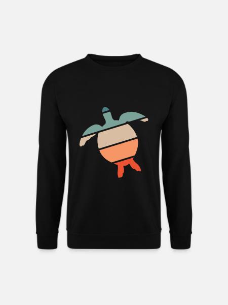 Schildkröte - Unisex Pullover - Schwarz
