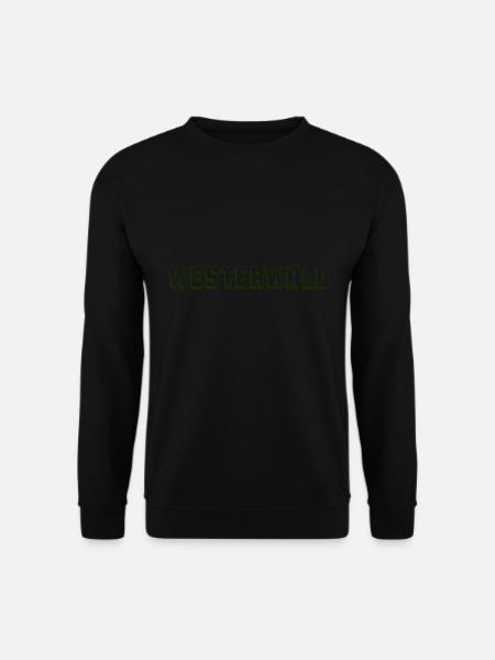 Westerwald Pfalz Geschenkidee Geburtstag Wandern - Unisex Pullover - Schwarz