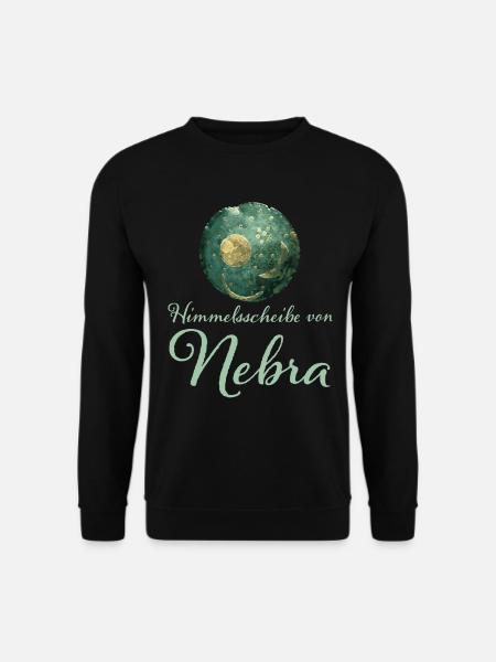 Himmelsscheibe von Nebra Sternenkarte Geschenk - Unisex Pullover - Schwarz