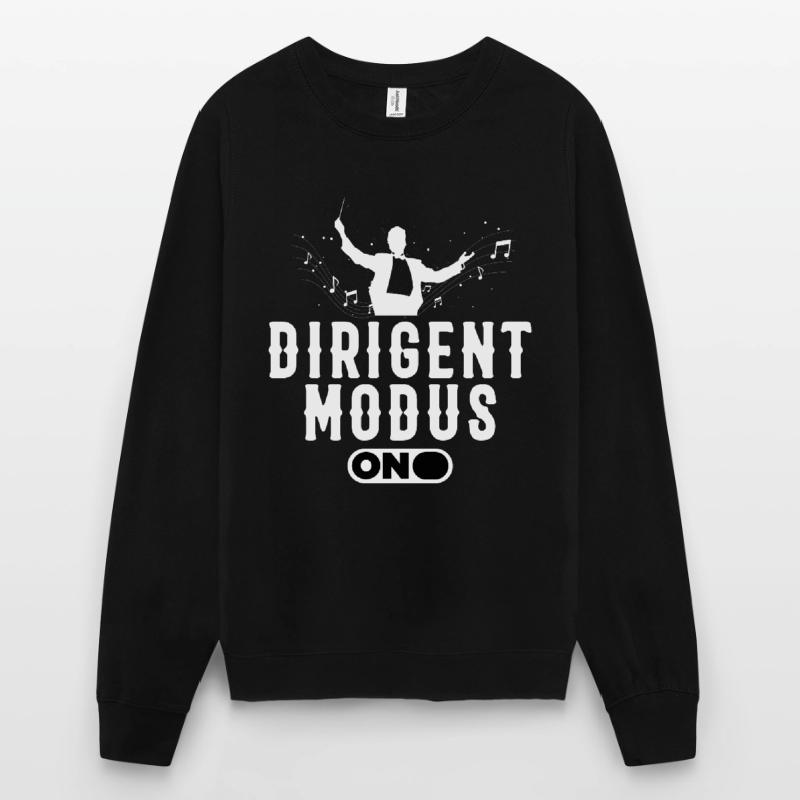 Dirigent Modus Conductor Orchestra Music Note Gift Unisex Sweatshirt