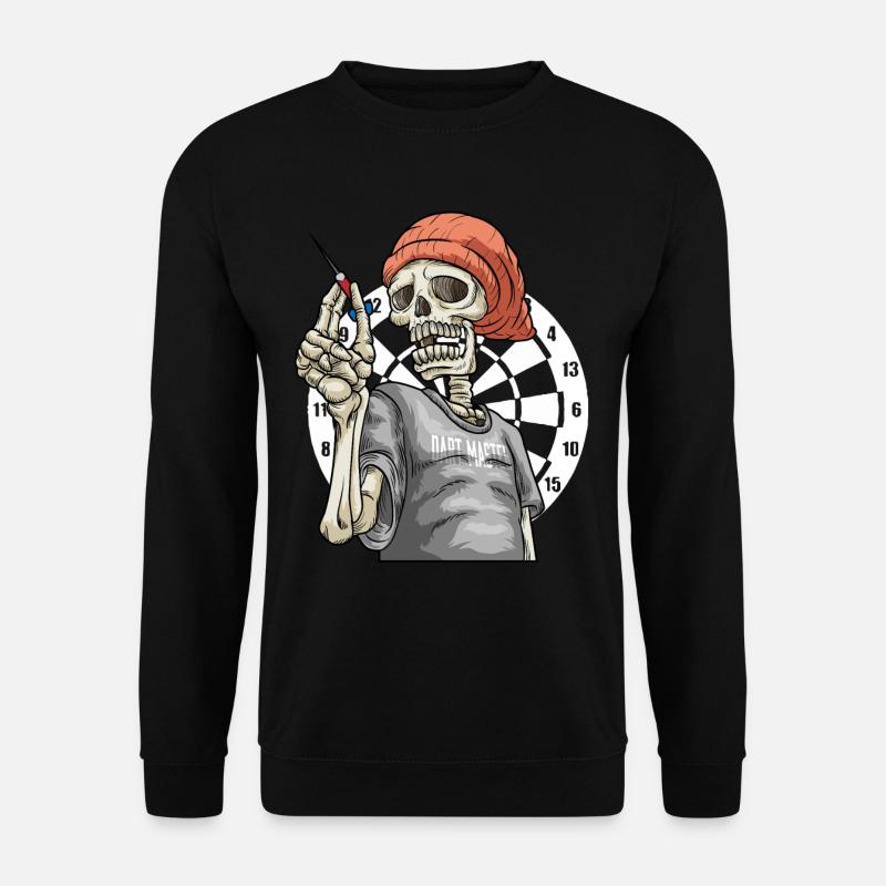 Jeu de fléchettes - Fléchettes costume d’équipe - Sweat-shirt Unisexe - noir
