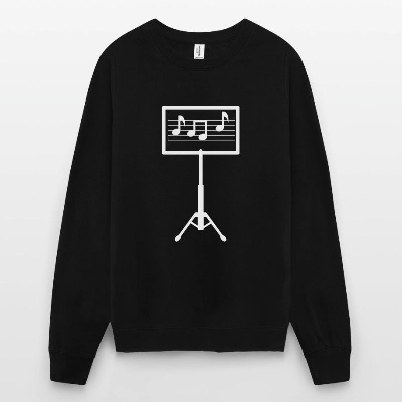 Note Stand Chor Chor musikdirigent Chor Chor Unisex Pullover