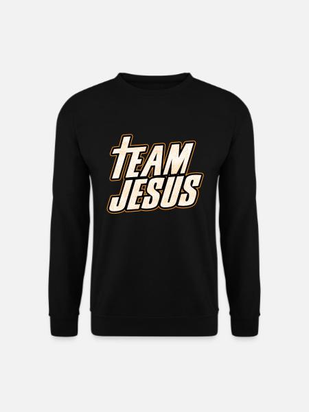 Team Jesus Christus Gott Glaube Religion Gebet Geschenk - Unisex Pullover - Schwarz