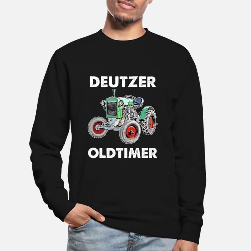 Deutzer Oldtimer - Wortwitz - Blickfang Unisex Pullover