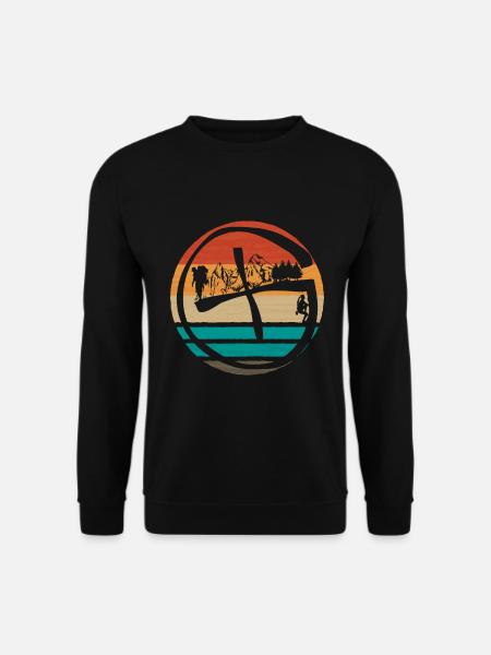 Geocaching Motiv - Unisex Pullover - Schwarz