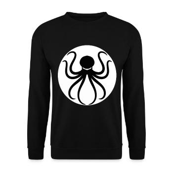 Kraken Summer Strand Surf surf surf - Sweat-shirt Unisexe - noir - Devant - Alina (178cm) & Michal (187cm)