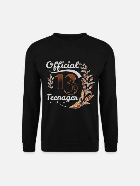 Adolescente Official 13 - Sweat-shirt Unisexe - noir