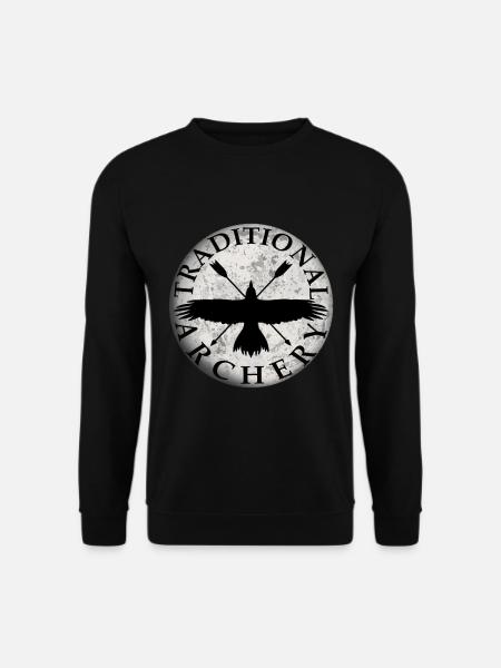 Bogenschütze Bogenschießen Geschenk Shirt Archery - Unisex Pullover - Schwarz
