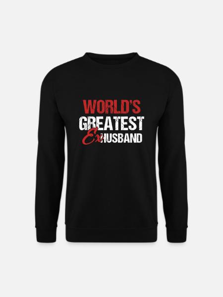 Ehemaliger Ehemann Ex Frau Scheidung Partei - Unisex Pullover - Schwarz