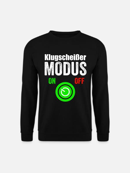 witzige Expertensprüche und Sprücheklopfer - Unisex Pullover - Schwarz