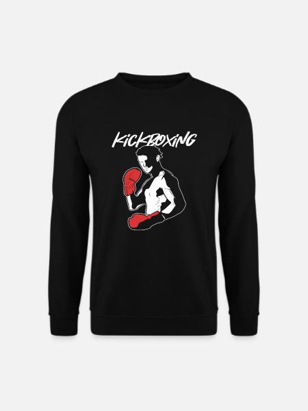 Kick boxing Kickboxer - Unisex Sweatshirt - black
