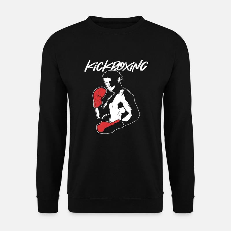 Kickboxing Kickboxer - Sweat-shirt Unisexe - noir