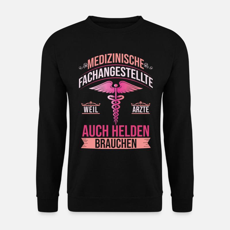 Ausbildung Medizinische Fachangestellte MFA - Unisex Pullover - Schwarz