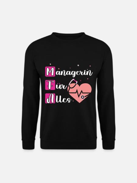 Ausbildung Medizinische Fachangestellte MFA - Unisex Pullover - Schwarz