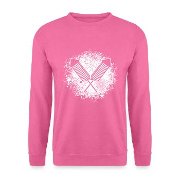 Fireworks Pyrotechnician Pyro Firecracker Fun Gift - Unisex Sweatshirt - pink - Front