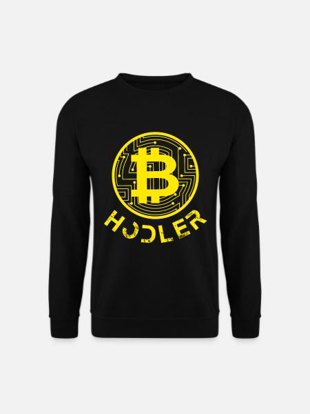 Bitcoin Hodler Crypto BTC Crypto Cadeau - Sweat-shirt Unisexe - noir
