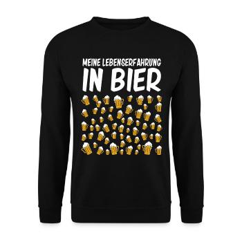 60.Ehrentag 60. Jubiläum Club der alten Säcke 60 - Unisex Pullover - Schwarz - Vorne - Alina (178cm) & Michal (187cm)