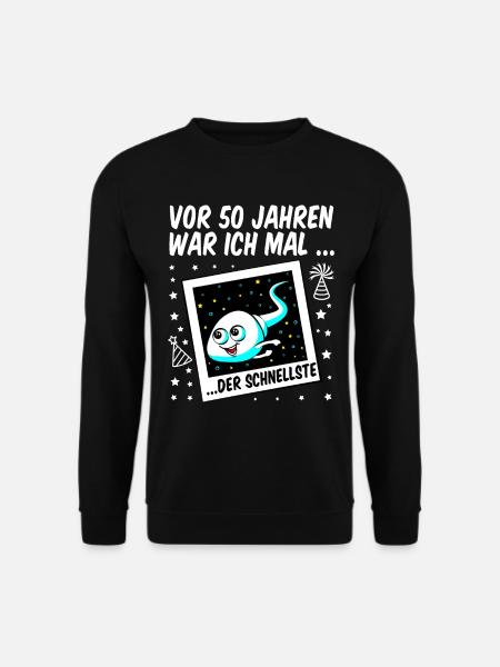 50. Geburtstag Mann lustig Club der alten Säcke 50 - Unisex Pullover - Schwarz