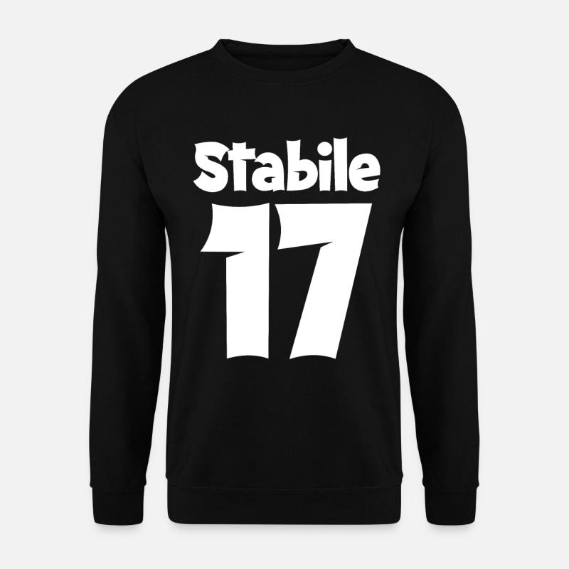 17 Geburtstag Junge Geschenk lustig 17. Ehrentag - Unisex Pullover - Schwarz