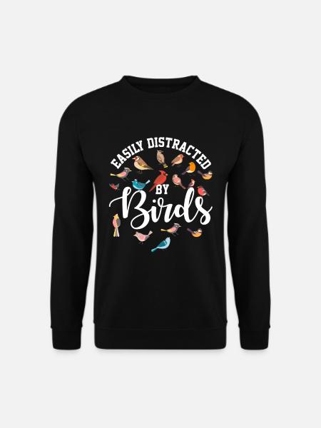 Bird Ornithology Birdwatcher Gift - Unisex Sweatshirt - black