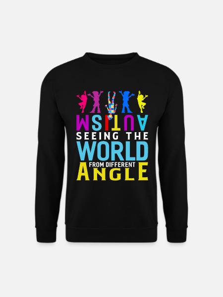 Autistic Autism Autistic Autistic Gift - Unisex Sweatshirt - black