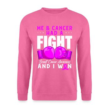 Cancer Chemotherapy Chemo Gift - Unisex Sweatshirt - pink - Front