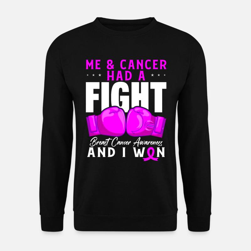 Krebs Chemotherapie Chemo Geschenk - Unisex Pullover - Schwarz