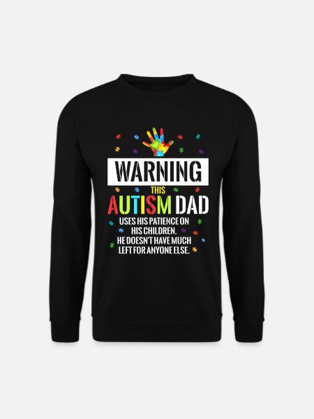 Autistic Autism Autistic Autistic Gift - Unisex Sweatshirt - black