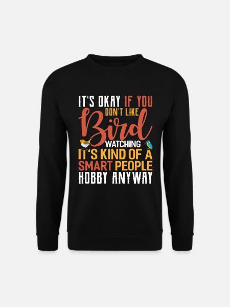 Birdwatchers - Unisex Sweatshirt - black