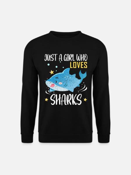 Shark - Unisex Pullover - Schwarz