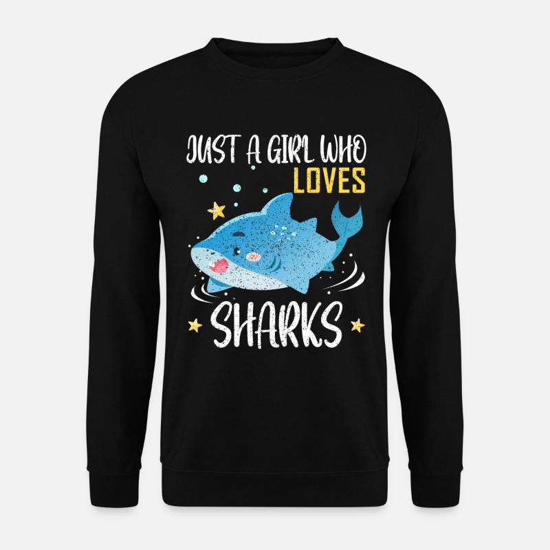 Shark - Unisex Pullover - Schwarz