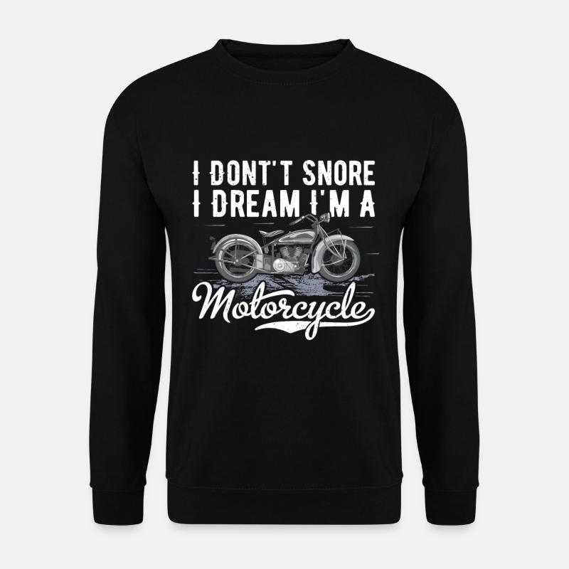 Motorcyclist - Unisex Sweatshirt - black