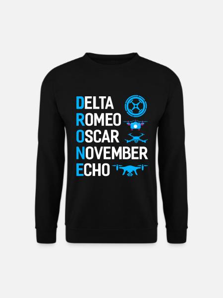 Dji Drone Drone Pilot Gift - Unisex Sweatshirt - black