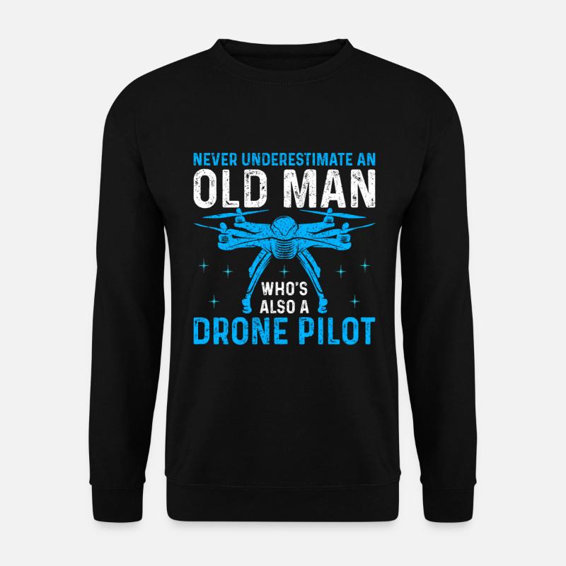 Drone - Unisex Pullover - Schwarz