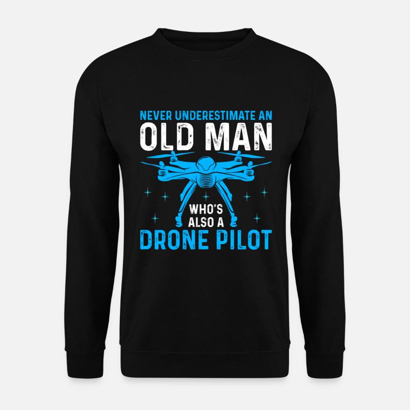 Dji Drone Drone Pilot Gift - Unisex Sweatshirt - black